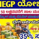 PMEGP 50 ಯೋಜನೆಯಿಂದ ಲಕ್ಷದವರೆಗೆ ಸಾಲ ಸಿಗುತ್ತೆ35% ಸಬ್ಸಿಡಿ